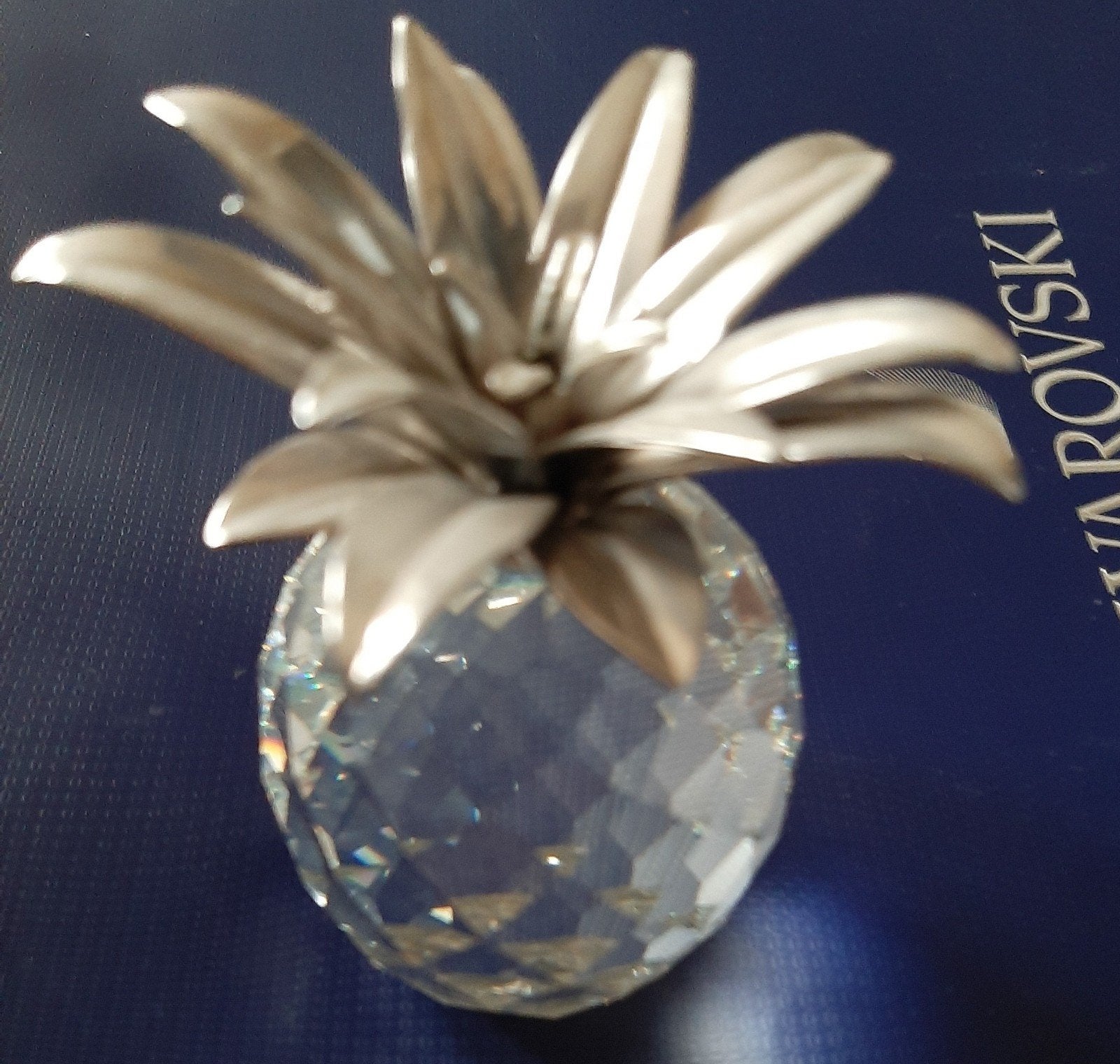 Swarovski Ananas groot zilver, Ophalen of Verzenden, Nieuw, Figuurtje