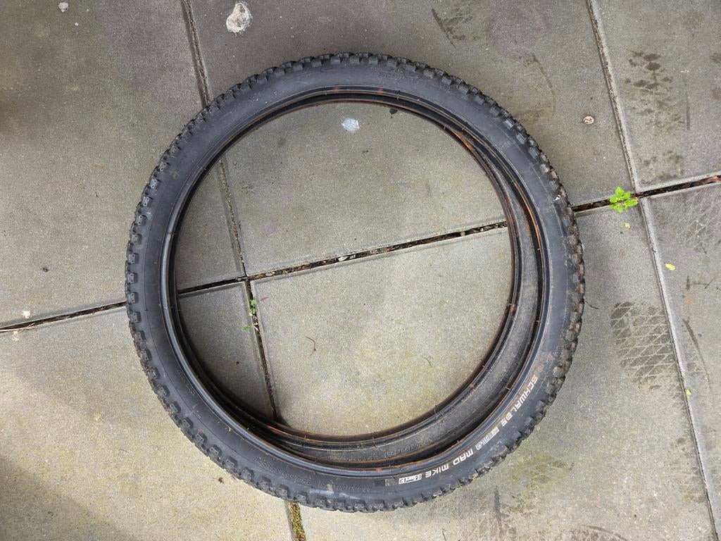 Twee goeie vouwfiets buitenbanden 20x1,75, Fietsen en Brommers, Fietsonderdelen, Ophalen, Band, Schwalbe, Zo goed als nieuw