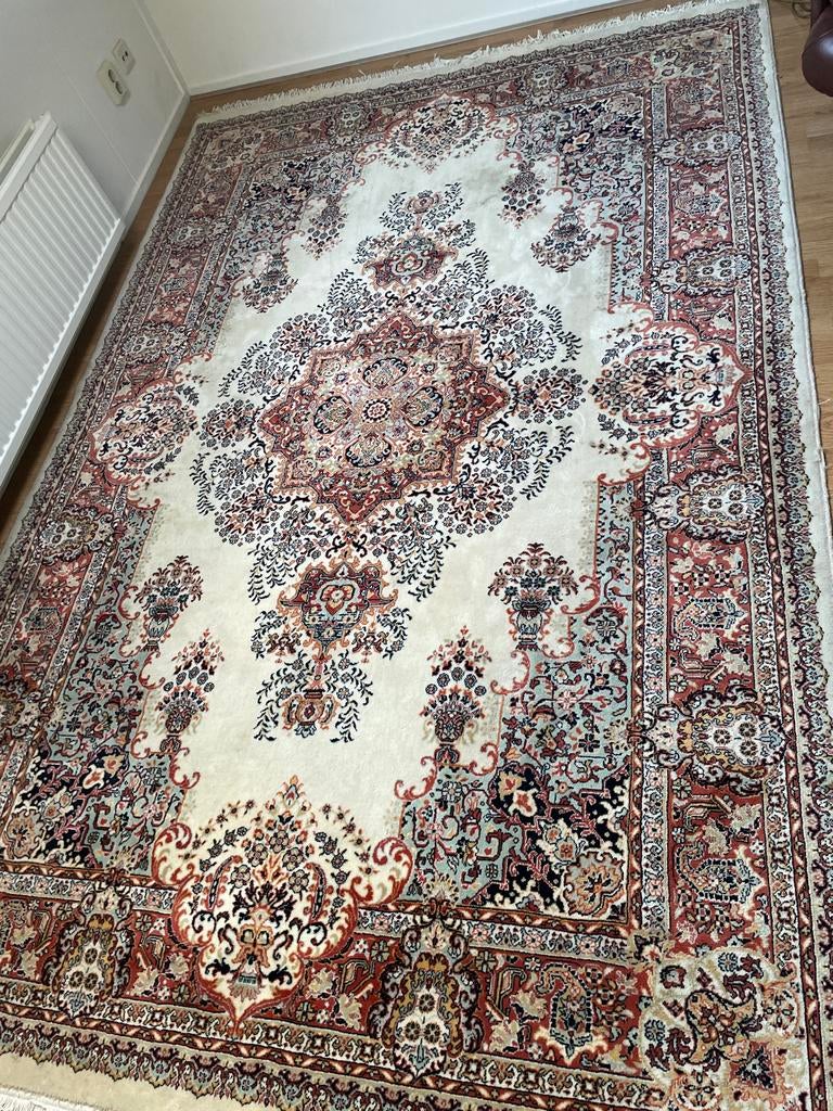Wol Turks Kleed 300x200 cm - Klassiek Design Soylu Yün Hali-, Huis en Inrichting, Ophalen, 200 cm of meer, Zo goed als nieuw, 200 cm of meer