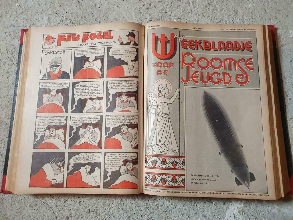 Jaarboek voor de Roomse Jeugd 1936 t.e.a.b., Ophalen of Verzenden, Gelezen, Overige typen