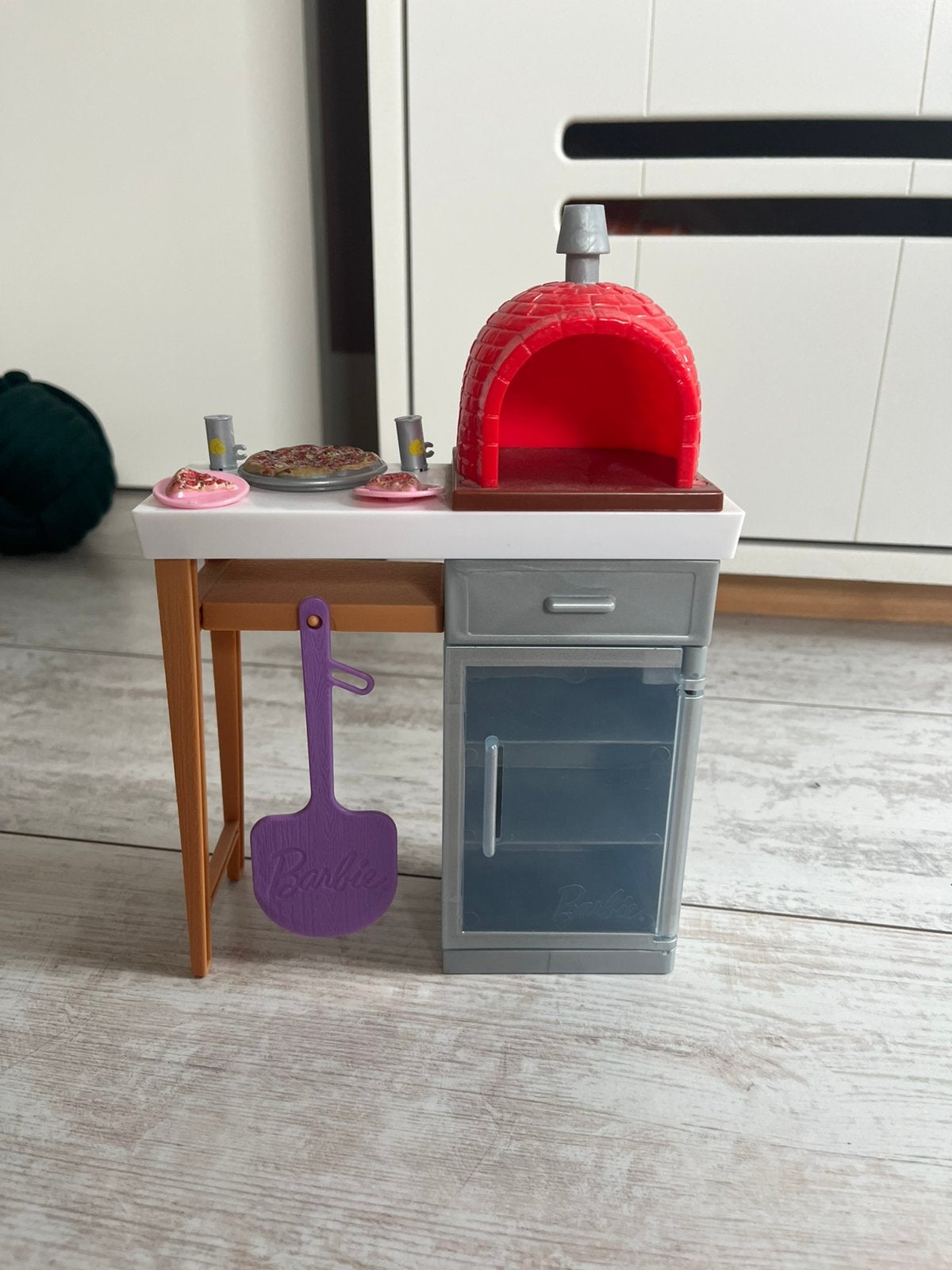Barbie pizza oven, Kinderen en Baby's, Ophalen, Zo goed als nieuw, Barbie