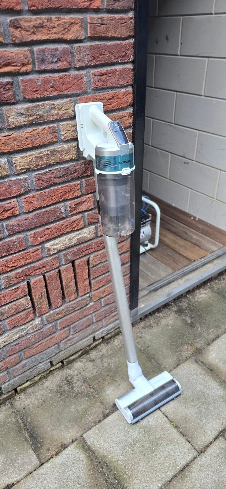 Samsung Jet 70 Turbo steelstofzuiger (stang defect), Witgoed en Apparatuur, Draadloos, Ophalen of Verzenden, Niet werkend, Reservoir