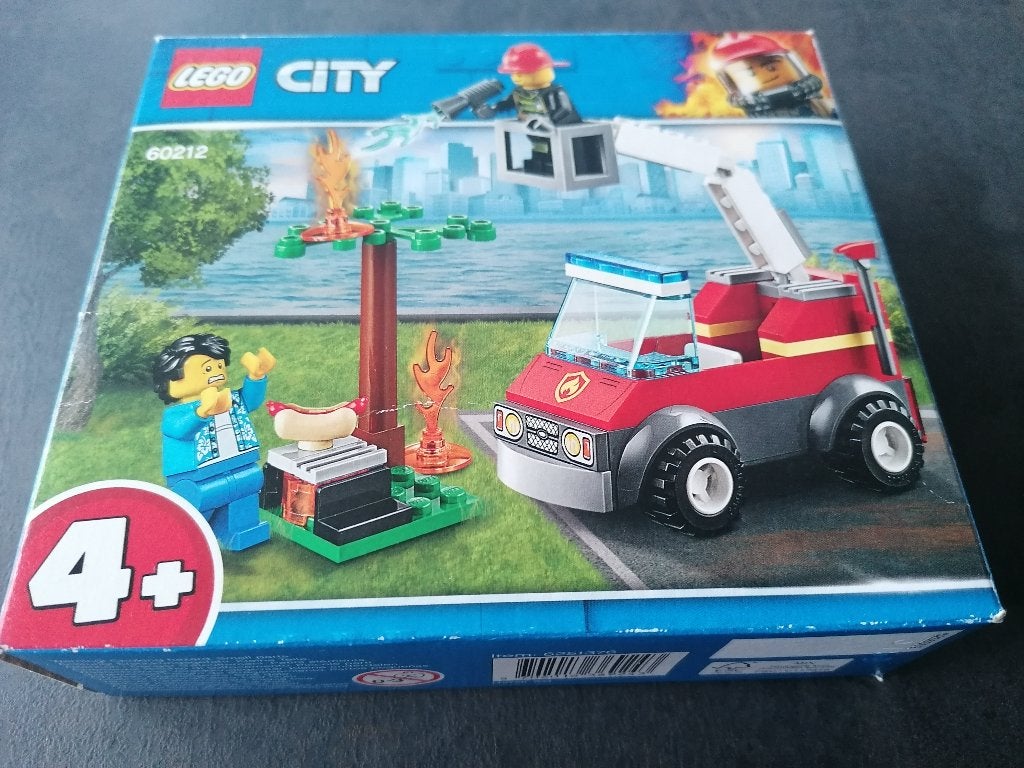 Lego city set 60212 - Barbecue blussen (Barbecue burn out)., Verzenden, Lego, Compleet, Complete set