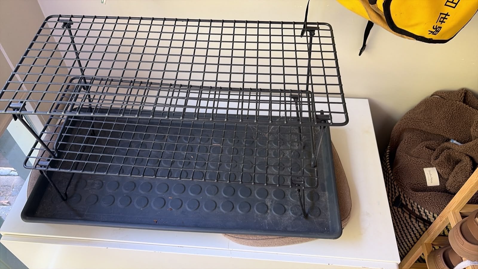 IKEA GREJIG schoenenrek zwart - zo goed als nieuw, Ophalen, Zo goed als nieuw