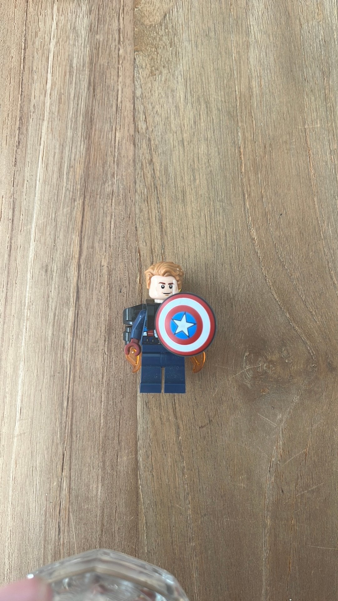 Captain America met jetpack en schild, Ophalen of Verzenden, Zo goed als nieuw