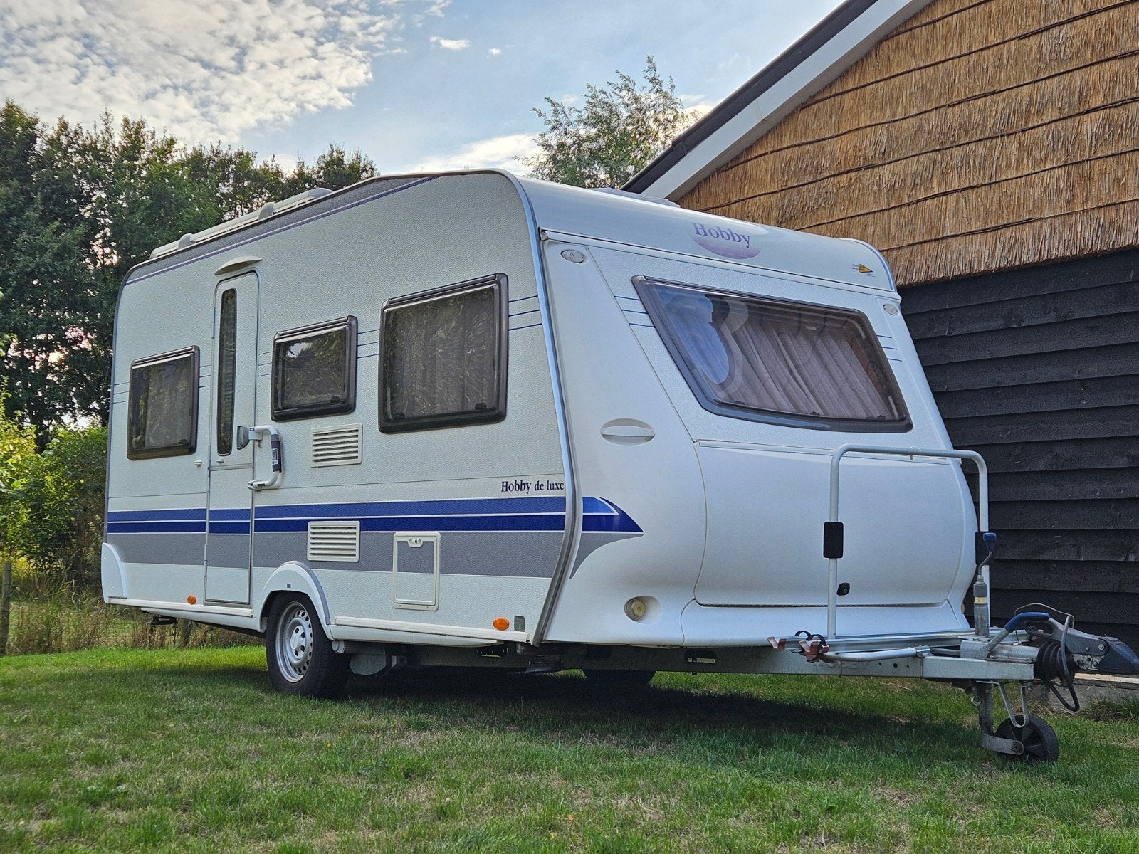Hobby De luxe Easy 450 UF 2007 Mover/Voortent/Luifel, Caravans en Kamperen, Rondzit, Hobby, Particulier, 750 - 1000 kg