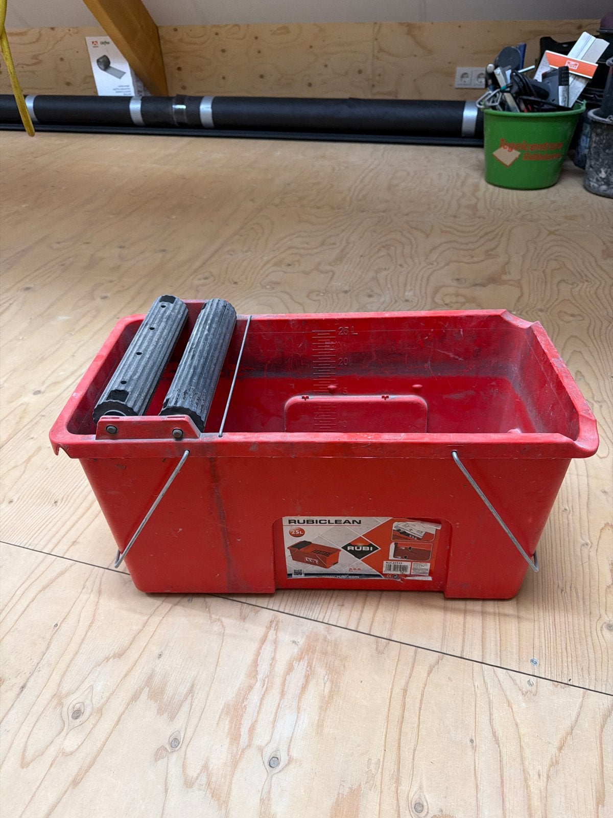 Rubi Rubiclean Wasbox - Tegelzetters Emmer, Ophalen of Verzenden, Gebruikt, Overige typen, Rubi