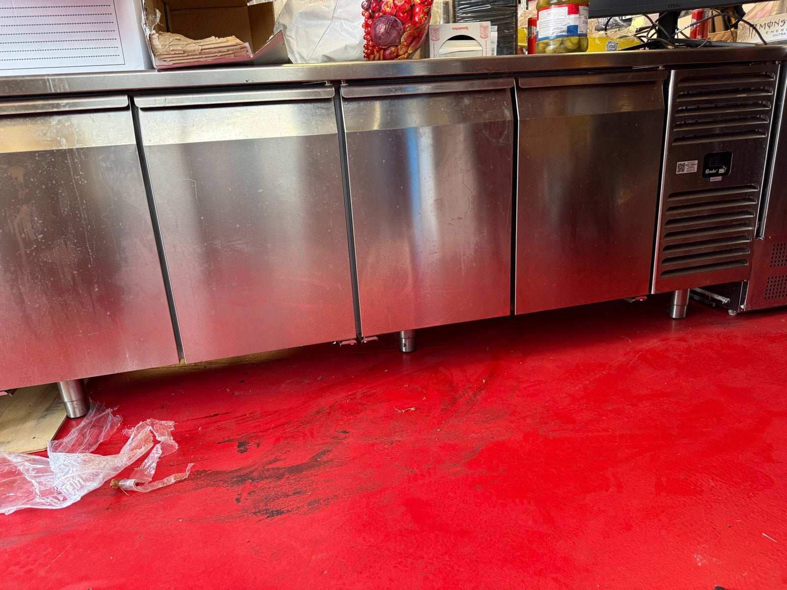 Horeca Koelwerkbank Roeder PLUXI4N-SP-61E - Gebruikt, Ophalen of Verzenden, Gebruikt, Koelen en Vriezen