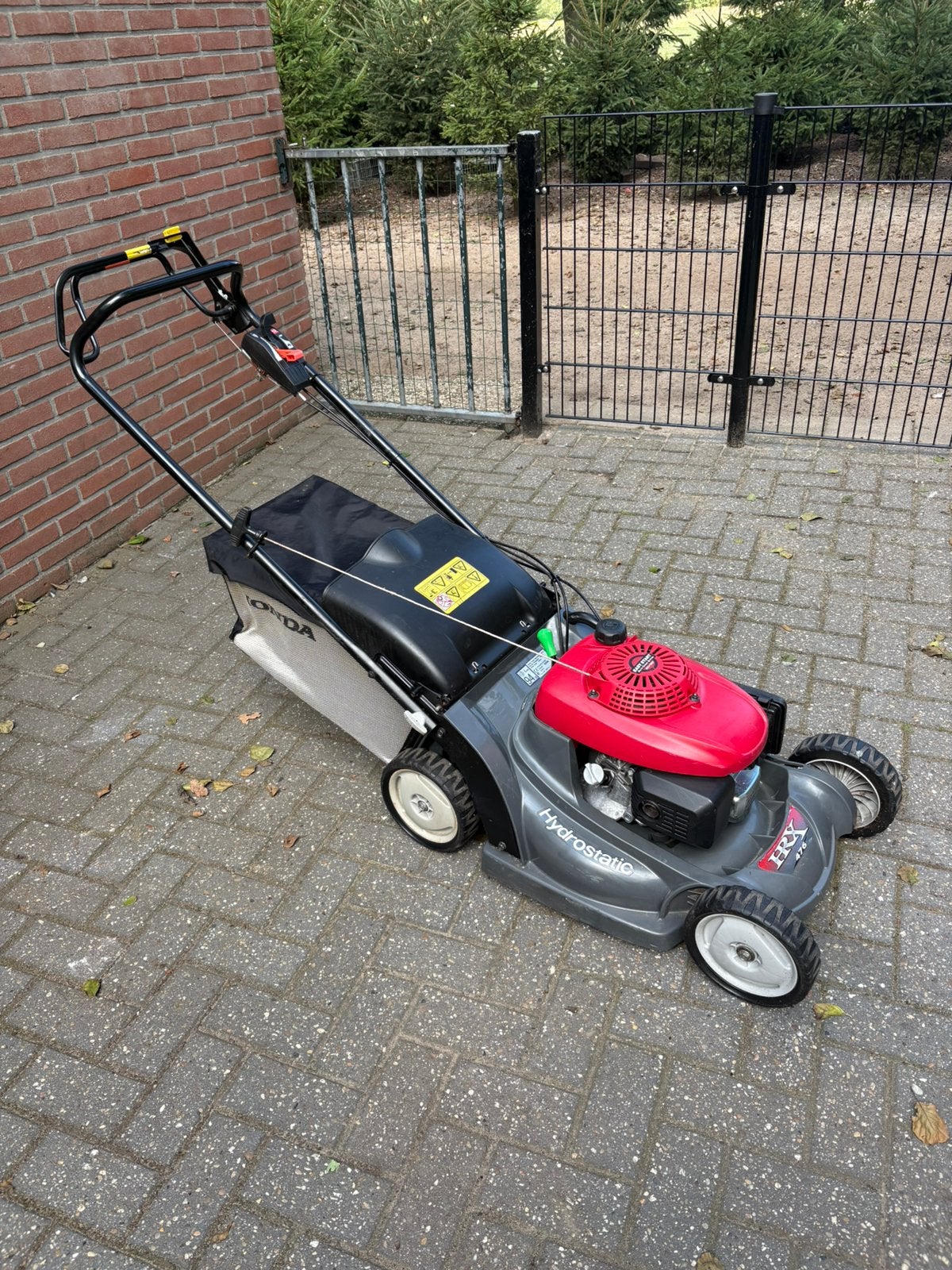 Honda HRX 476 hydrostatic geïntegreerde mulchklep rotostop, Tuin en Terras, Ophalen, Cirkelmaaier, -, -