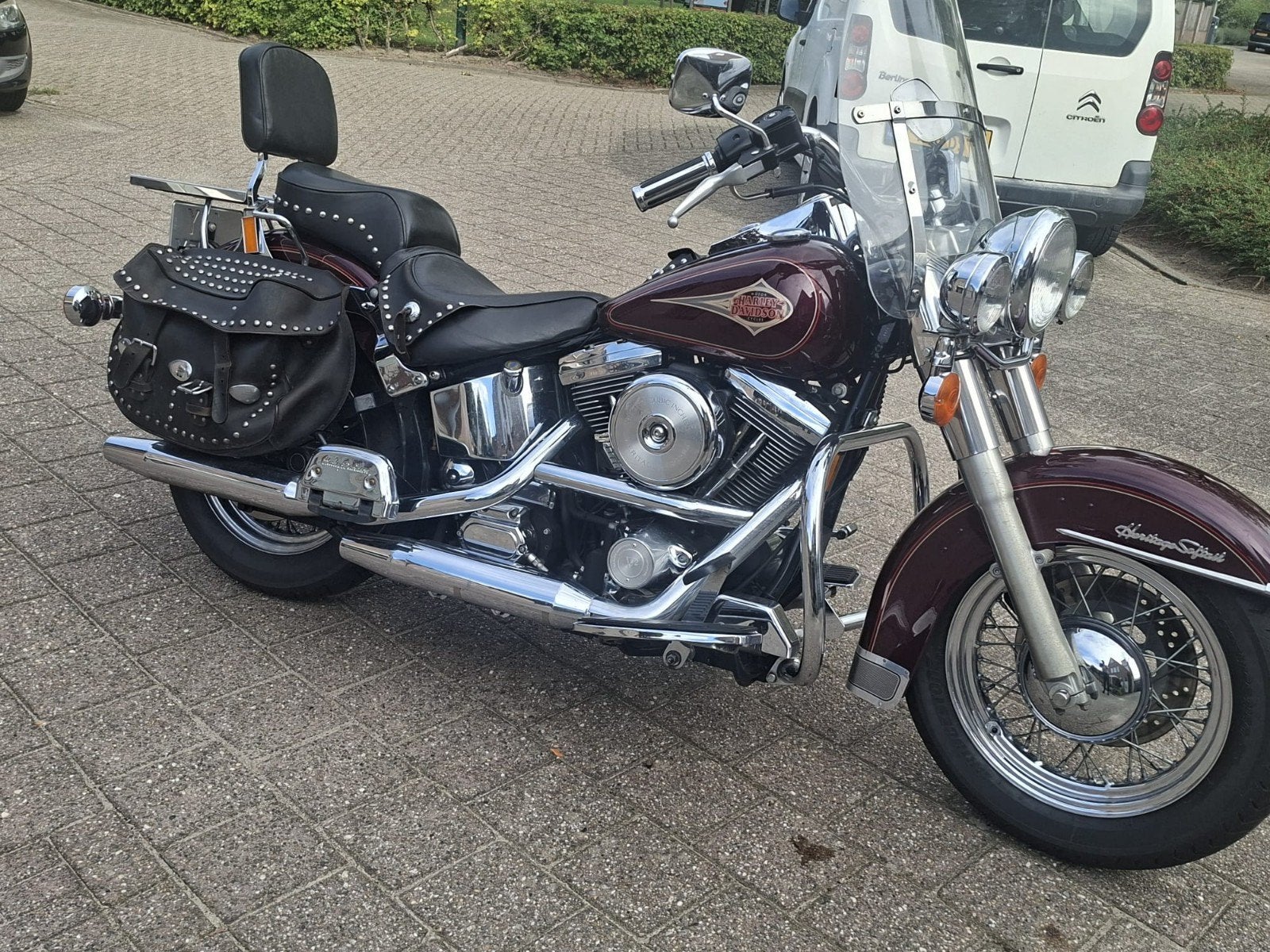 Harley-Davidson Heritage Softail Classic - Tijdloze Chopper, Cardan-aandrijving, 2 cilinders, Gebruikt, Particulier