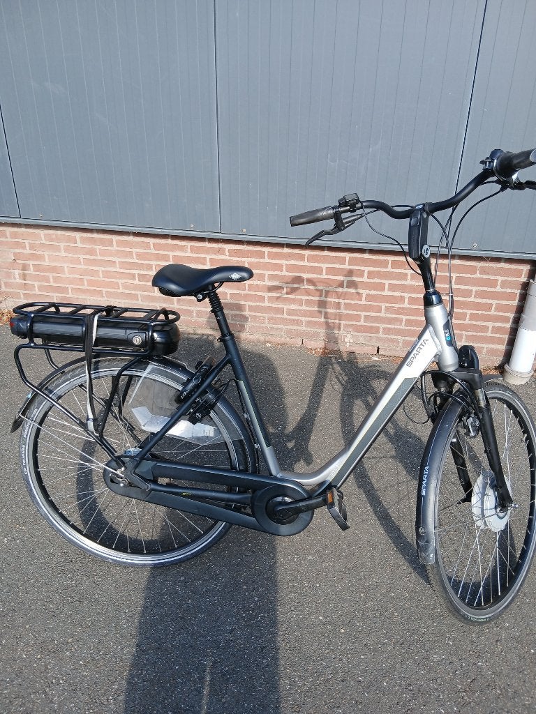 elektrische sparta damesfietsfiets, Fietsen en Brommers, Ophalen, Sparta, Gebruikt, Velgrem
