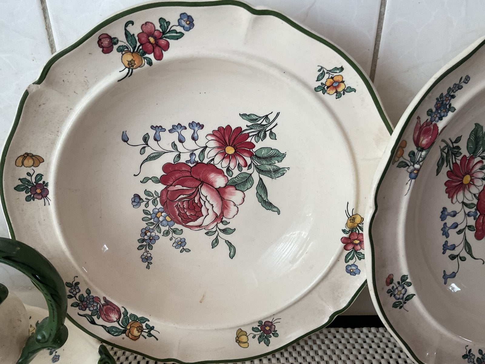 Villeroy & Boch Mettlach 1562 Serviesonderdelen, Antiek en Kunst, Ophalen