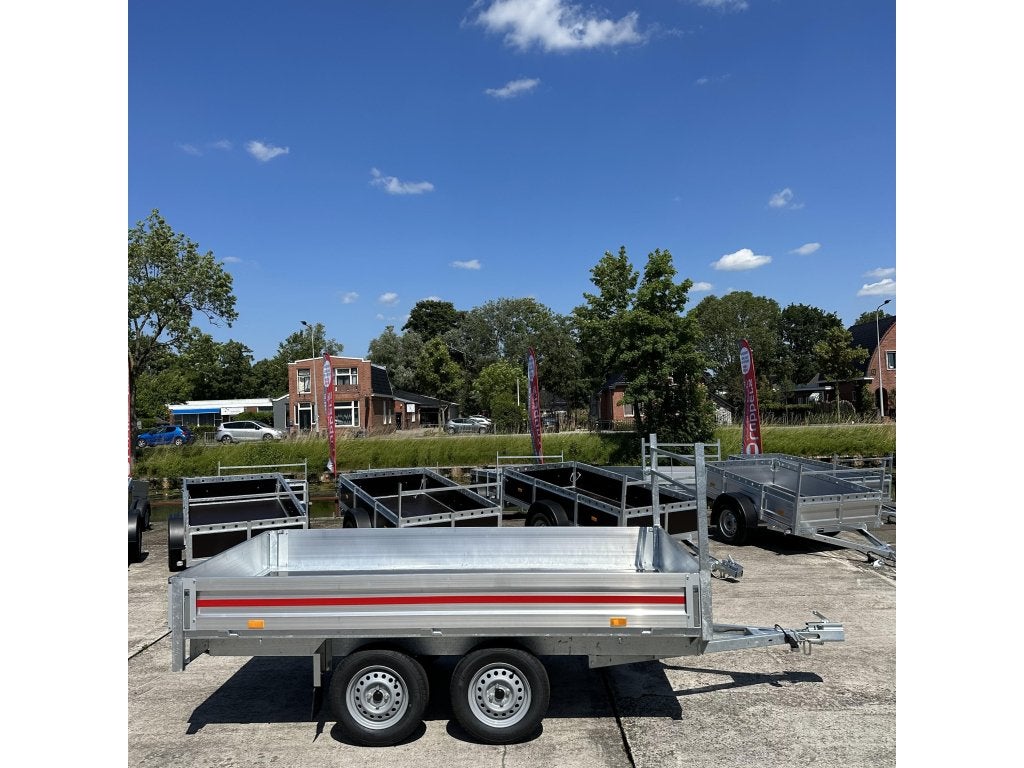 VDM plateau aanhanger 300x150 750kg, Nieuw