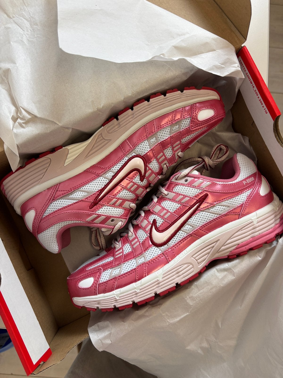 Nike P-6000 Pink Red Peony Roze 39, Kleding | Dames, Nieuw, Ophalen of Verzenden, Sneakers of Gympen, Nike