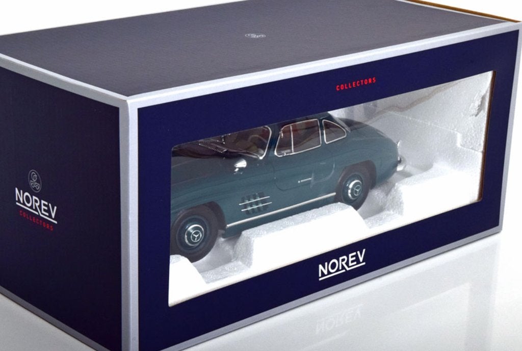 Mercedes Benz 300 SL '54 Groen schaal 1/18 NOREV ref. 183851, Verzenden, Nieuw, Auto, Norev