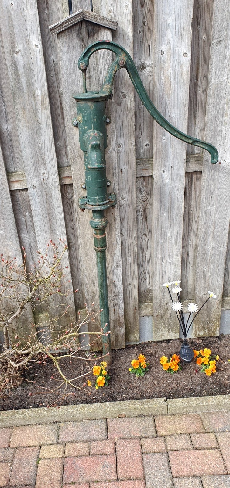 Waterpomp, Ophalen, Gebruikt