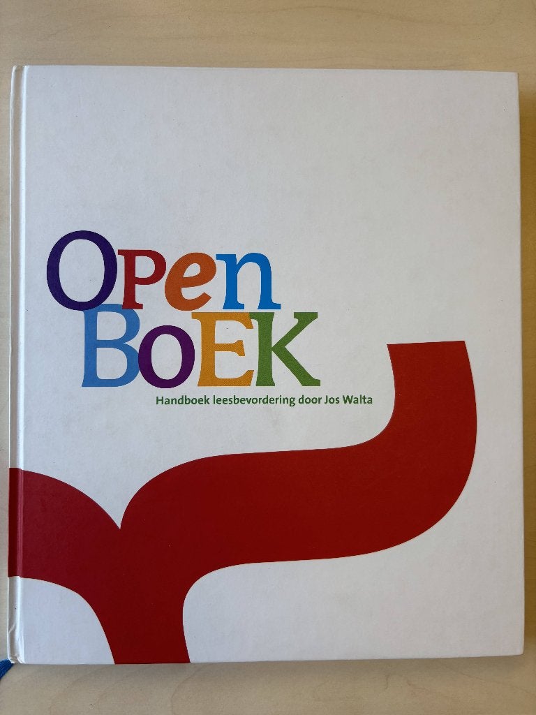 Open Boek: Handboek leesbevordering, Boeken, Ophalen of Verzenden, Beta, Zo goed als nieuw, HBO