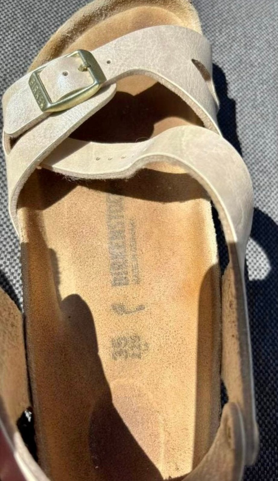 Sandalen met gesp birkenstock 35, Ophalen of Verzenden, Zo goed als nieuw, Meisje, Overige typen