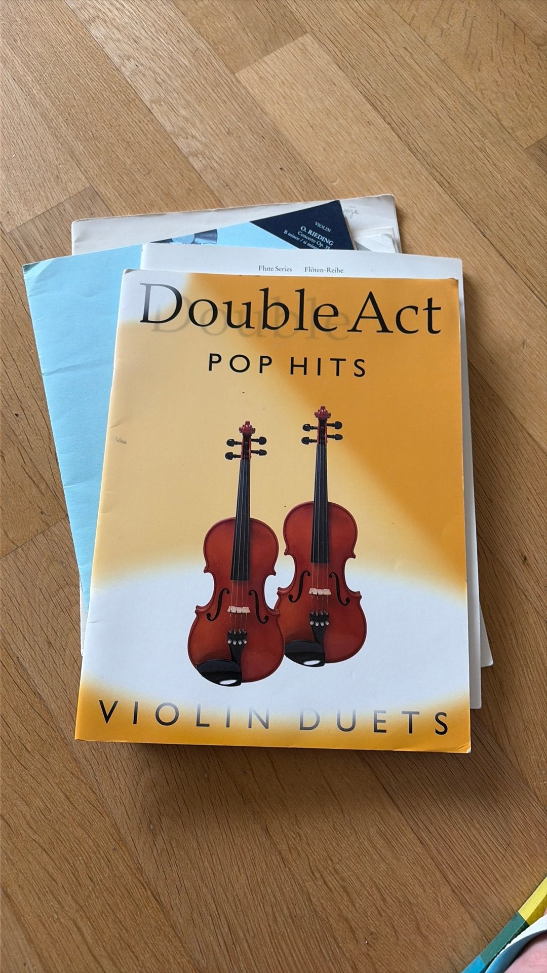 Popmuziek voor viool Double Act, Overige soorten, Ophalen of Verzenden, Zo goed als nieuw, Viool of Altviool