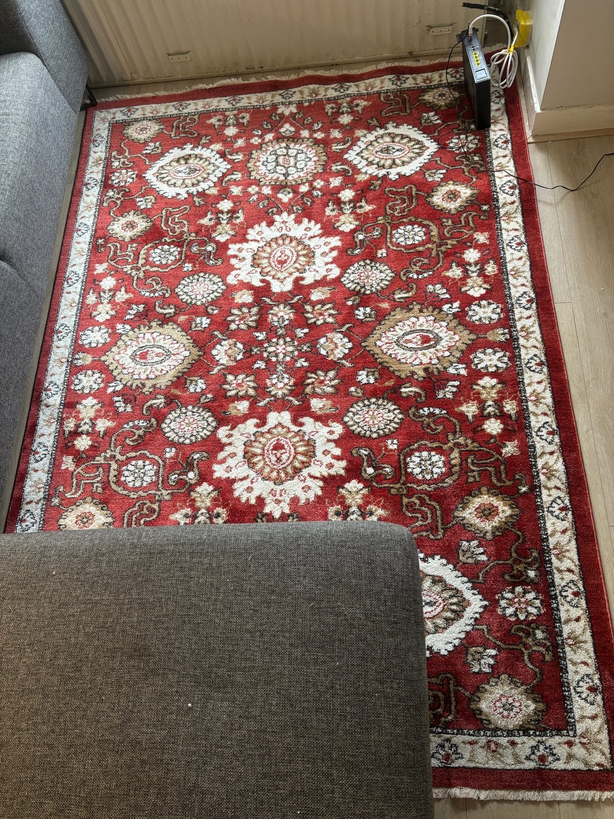 Nieuw Merinos Vloerkleed Rood - 230cm bij 160cm, Ophalen, Perzisch, 150 tot 200 cm, Rechthoekig