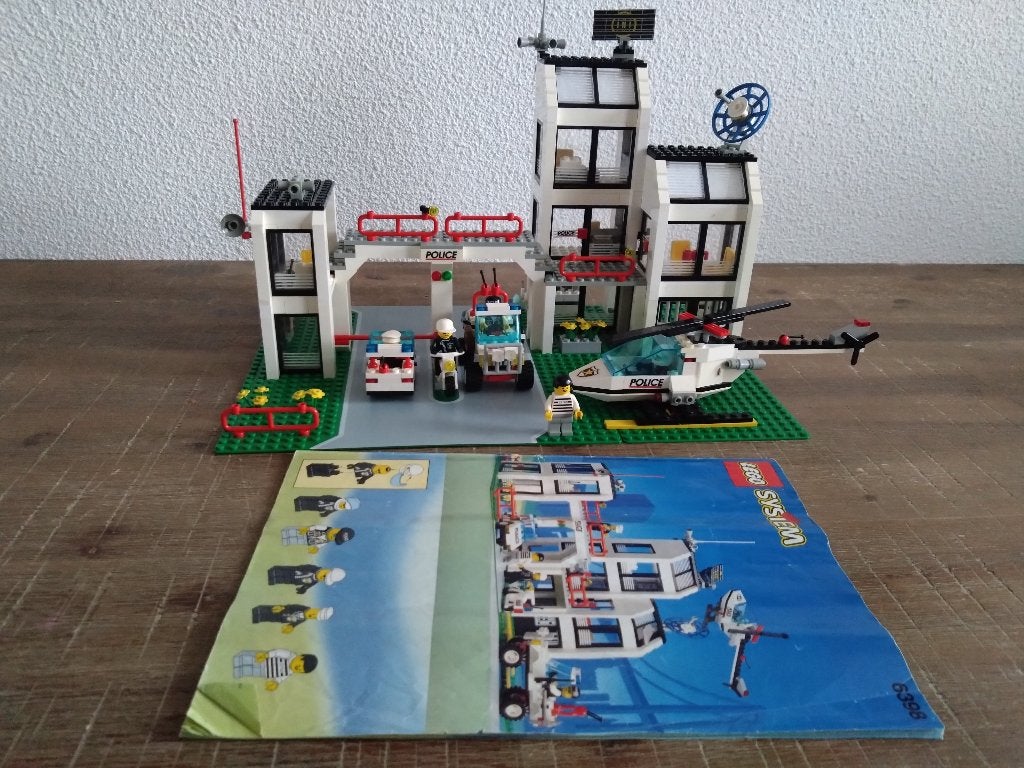 lego system politie 6398, Gebruikt, Overige thema's, Lego, Ophalen of Verzenden