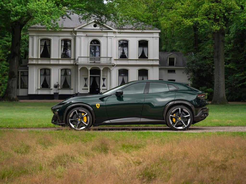 Ferrari Purosangue 6.5 V12 | Verde Zeltweg | Airbrushed shie, Auto's, Automaat, 2033 kg, Gebruikt, 12 cilinders