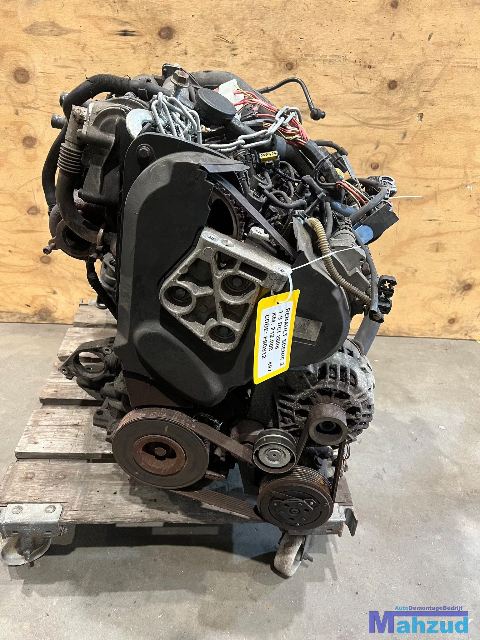 RENAULT SCENIC 2 1.9 DCI Motorblok motor F9Q812, Renault Group, Gebruikt, Contact.group@renault.com, Renault