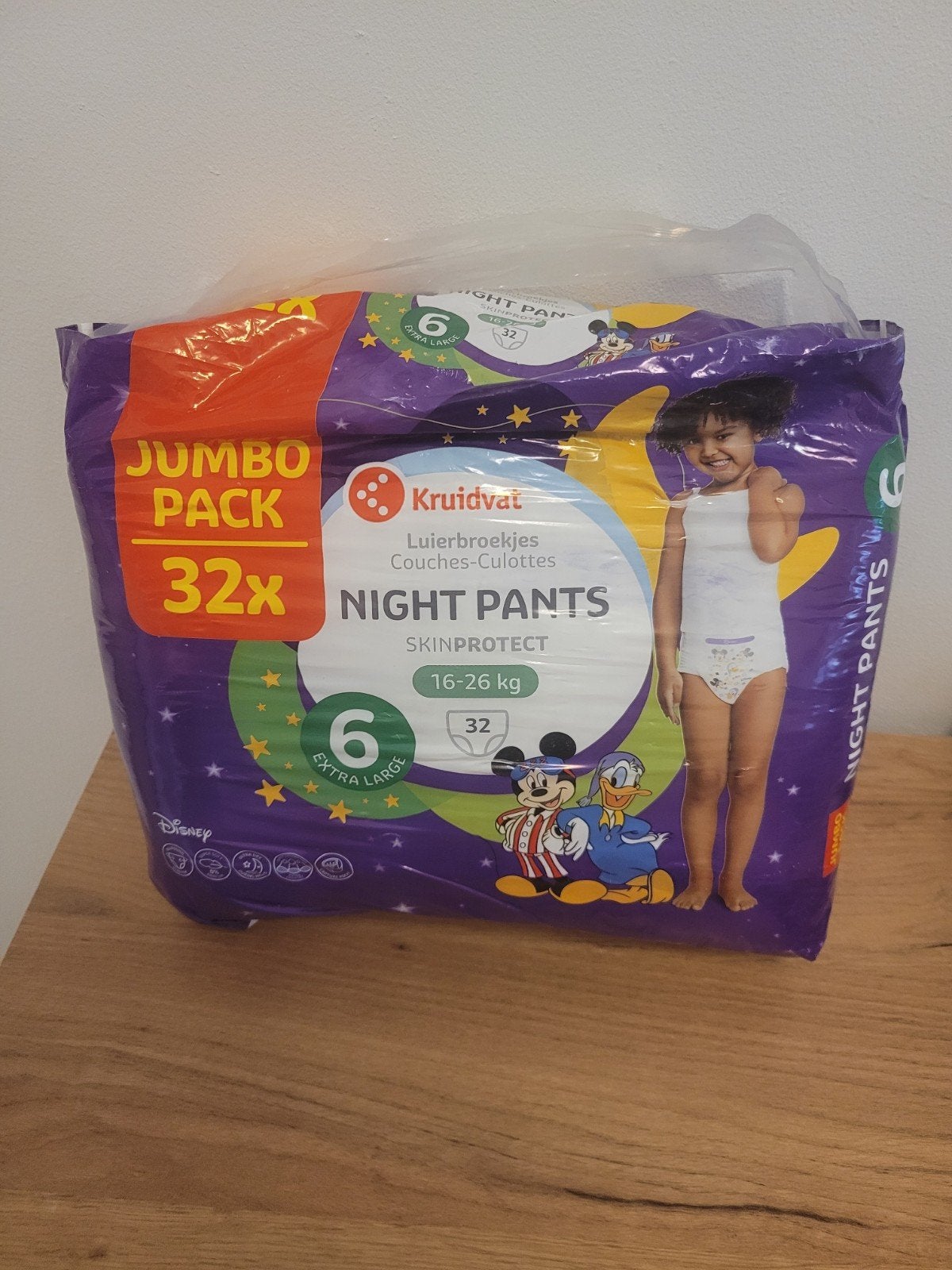 Kruidvat Night Pants Luierbroekjes Maat 6 (16-26 kg) 32x, Ophalen of Verzenden, Nieuw