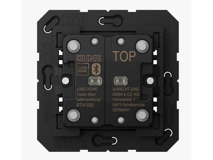 JUNG Home dubbele schakelaar bluetooth AS/A - BTA1002 NIEUW!, Doe-het-zelf en Verbouw, Elektra en Kabels, Ophalen of Verzenden