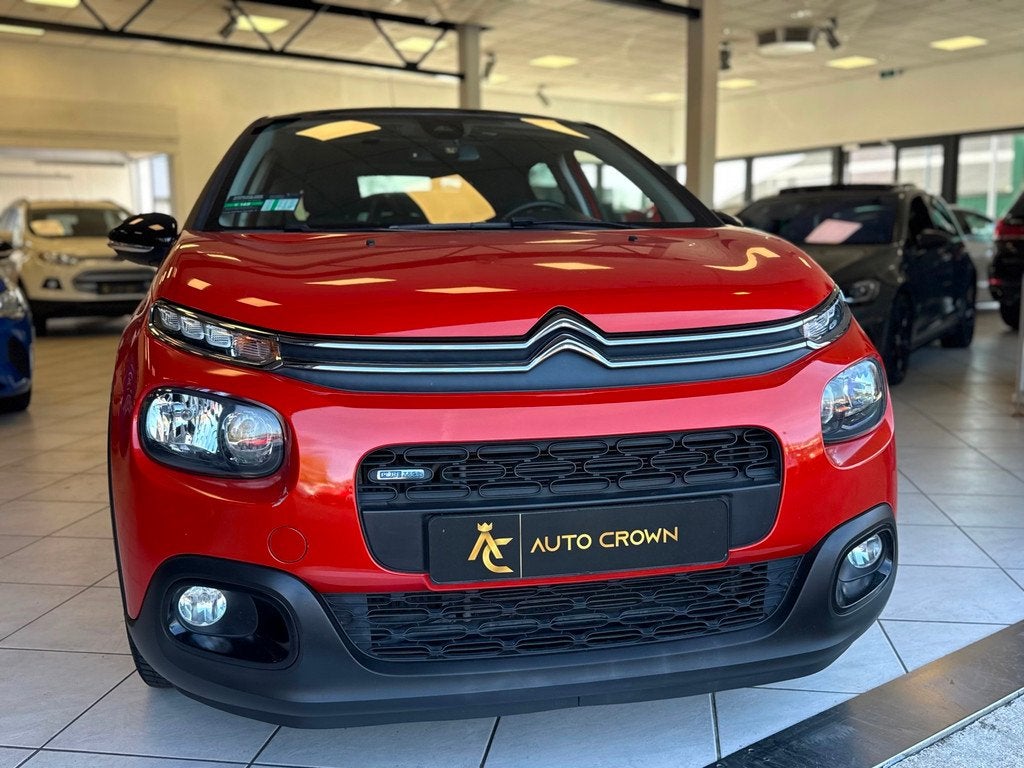 Citroen C3 1.2 PureTech S&S Shine Automaat + BJ. 2017 Navi, 450 kg, Gebruikt, Euro 6, 450 kg
