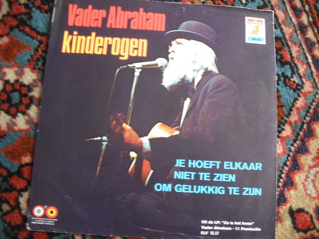 Vader Abraham - Kinderogen., Ophalen of Verzenden, Gebruikt, 12 inch, Levenslied of Smartlap