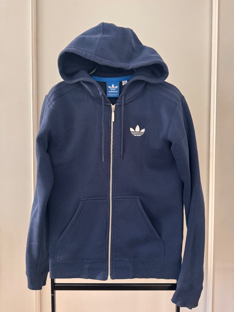 Adidas Hoodie, Blauw, Ophalen of Verzenden, Zo goed als nieuw, Adidas