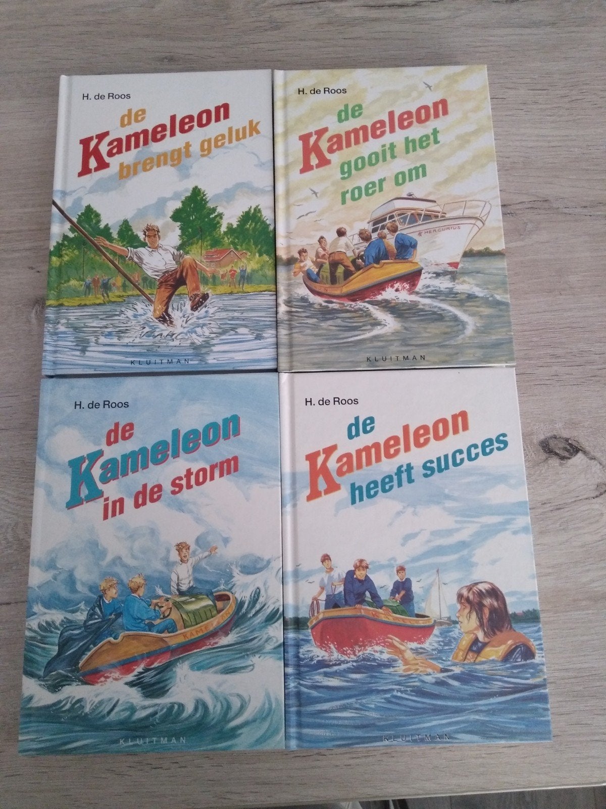 4 Kameleon Boeken NIEUW, Boeken, Ophalen, Nieuw, H. de Roos, Fictie