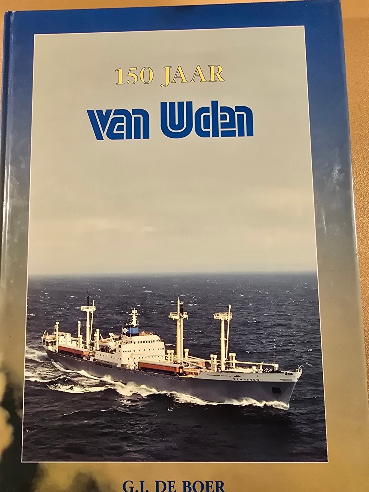 150 Jaar Van Uden - Boek over scheepvaartgeschiedenis, Ophalen of Verzenden, Zo goed als nieuw, G.J. de Boer, Boot