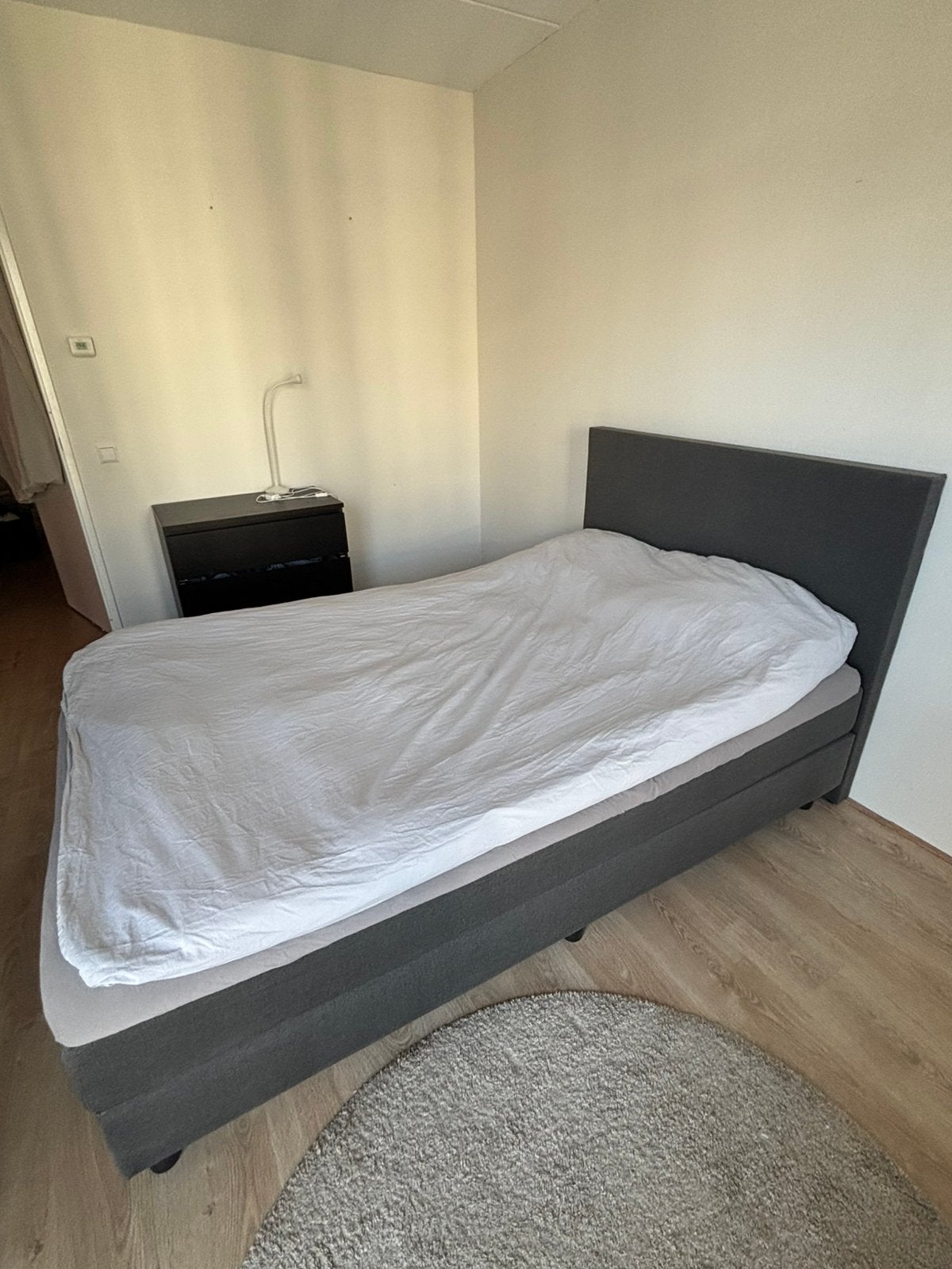 Boxspring bed 140 x 210 cm, Ophalen, 210 cm, Tweepersoons, 140 cm