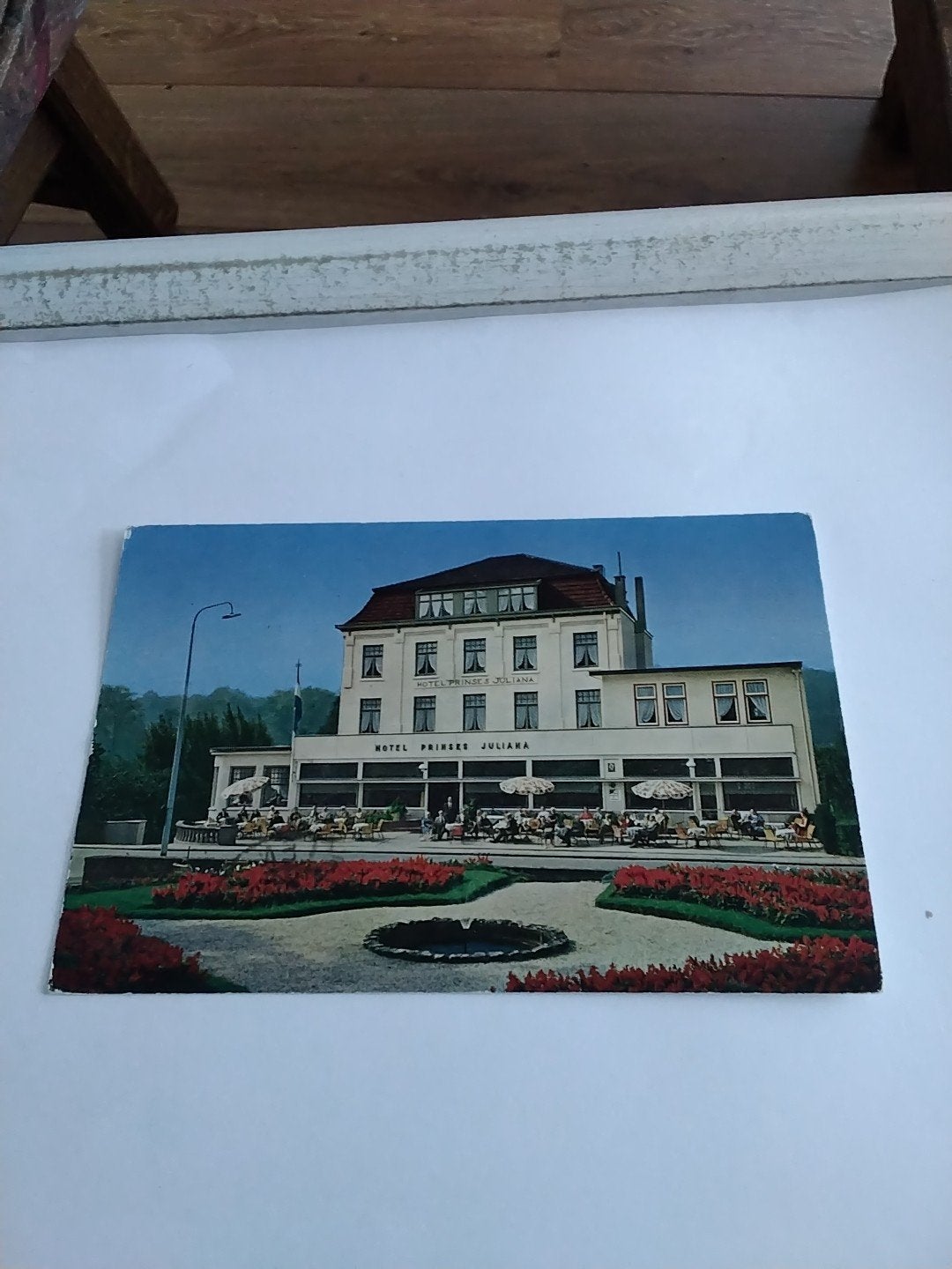 Oude ansichtkaart Hotel Prinses Juliana Valkenburg 1961, Verzamelen, Ophalen of Verzenden