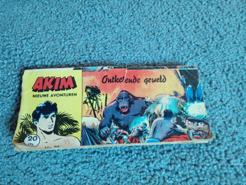 Vintage Akim Strip, Ophalen of Verzenden