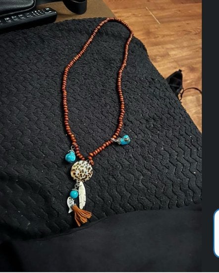 Bohoketting, Ophalen, Zo goed als nieuw, Steen of Mineraal