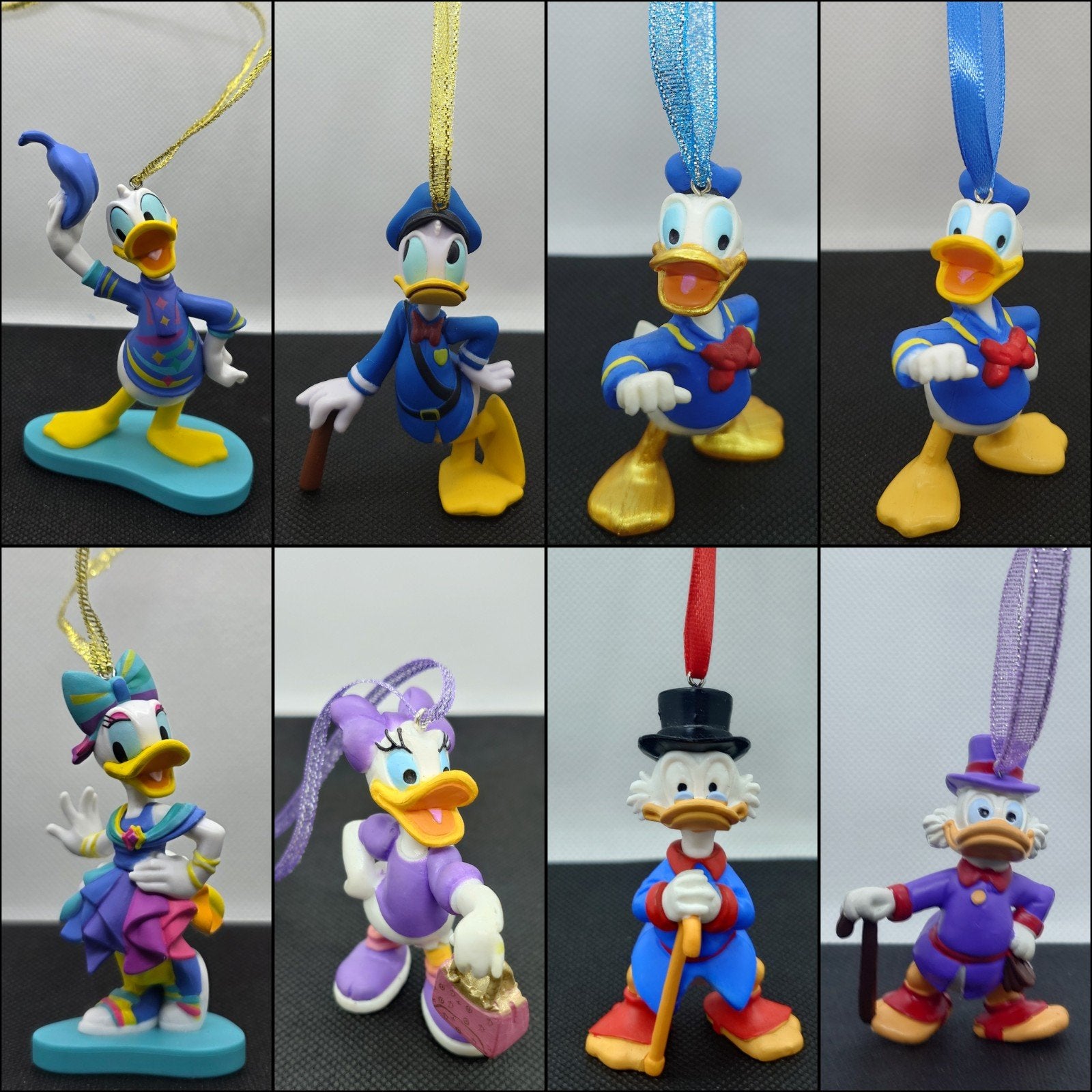 Disney Dagobert Donald Katrien Duck kerst ornamenten hanger, Ophalen of Verzenden