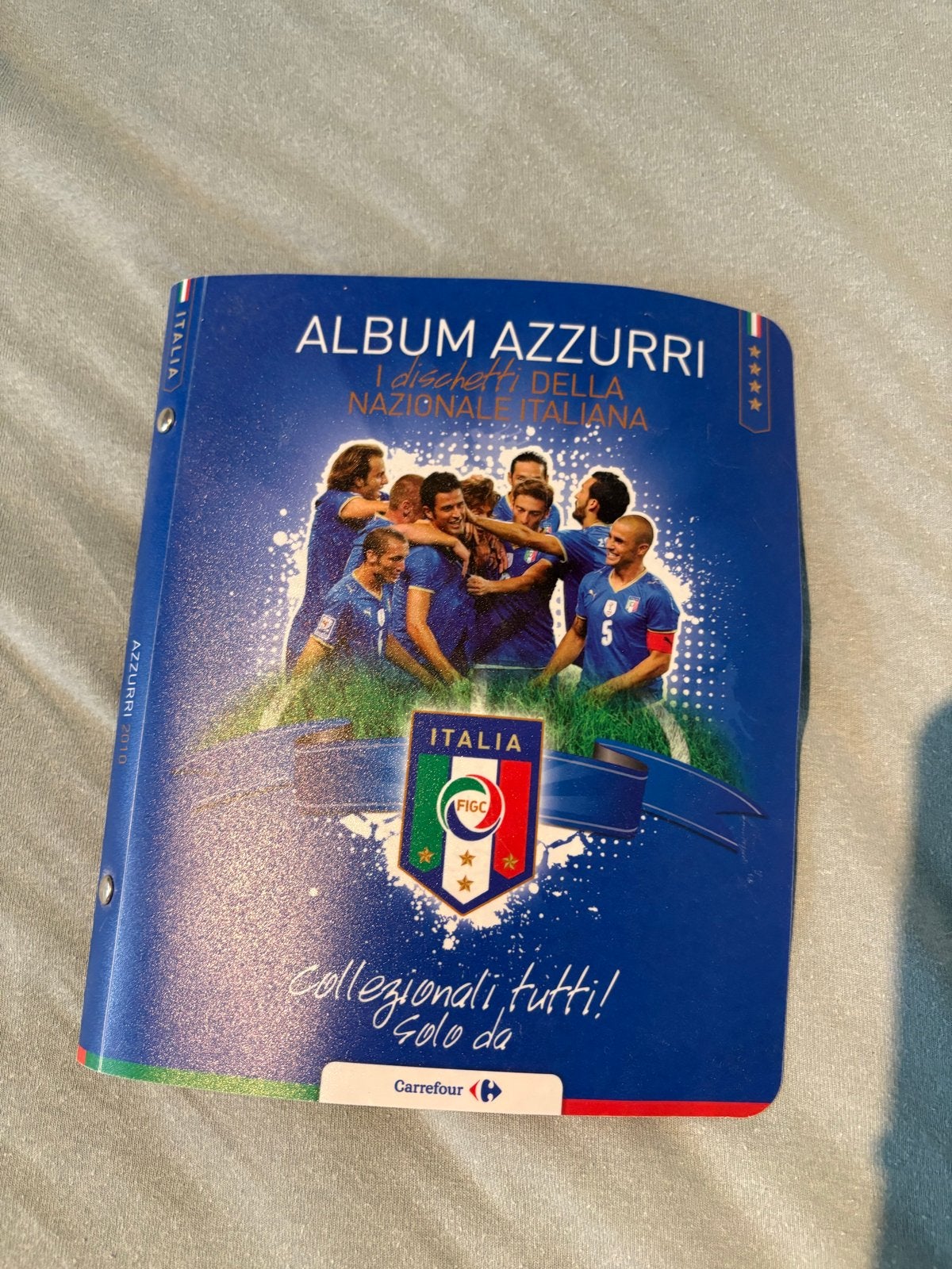 Album Azzurri - Italiaans voetbal verzamelalbum, Verzamelen, Ophalen of Verzenden, Zo goed als nieuw, Buitenlandse clubs, Boek of Tijdschrift