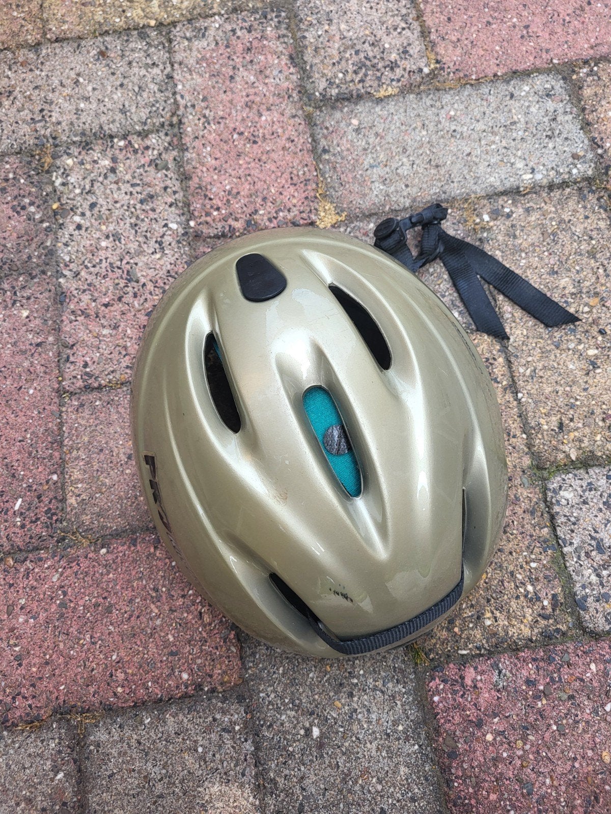 Fietshelm - Gebruikt, in goede staat, Fietsen en Brommers, Fietsaccessoires | Fietshelmen, Ophalen of Verzenden, Gebruikt, L, Heer