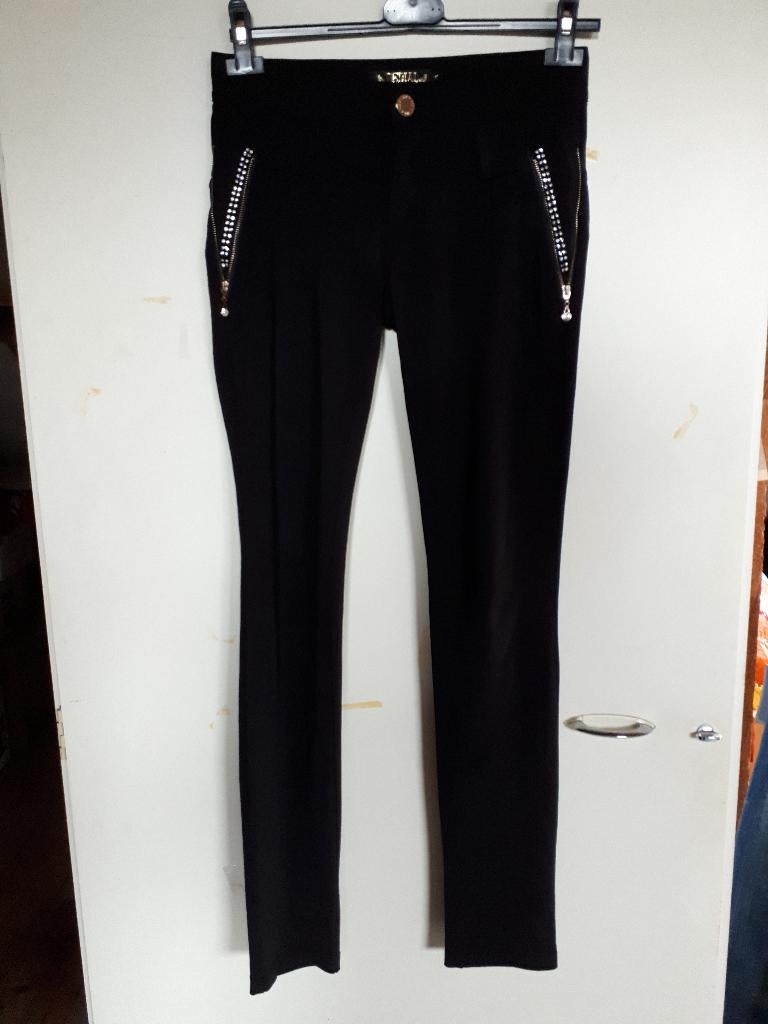 zwarte jeans, Redial, maat S, Redial, Verzenden, Zwart, Zo goed als nieuw