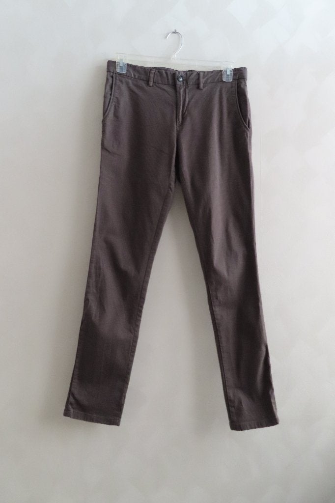 Chino Broek Bruin Zara Man mt 40 (J50), Ophalen of Verzenden, Zo goed als nieuw, Maat 46 (S) of kleiner, Bruin