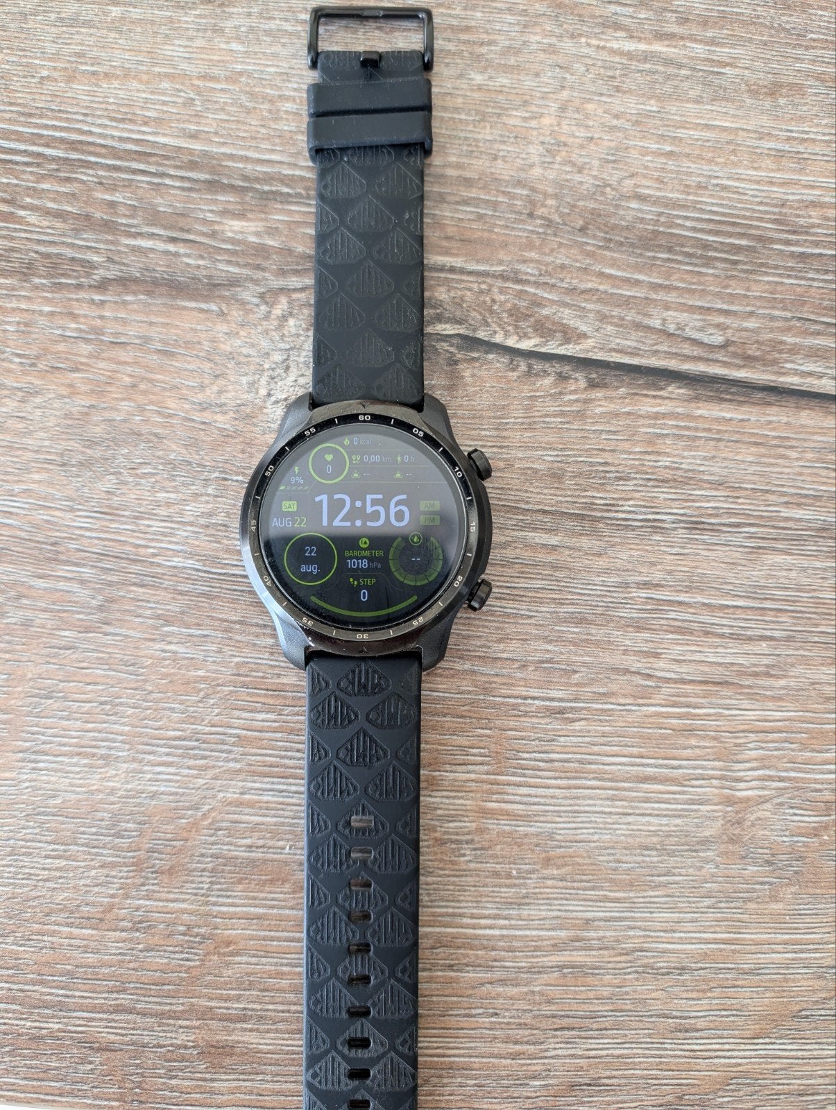 Optie 3: TicWatch Pro 3 Smartwatch | Dual Display | Snapdrag, Ophalen, Zwart, Zo goed als nieuw, Waterdicht