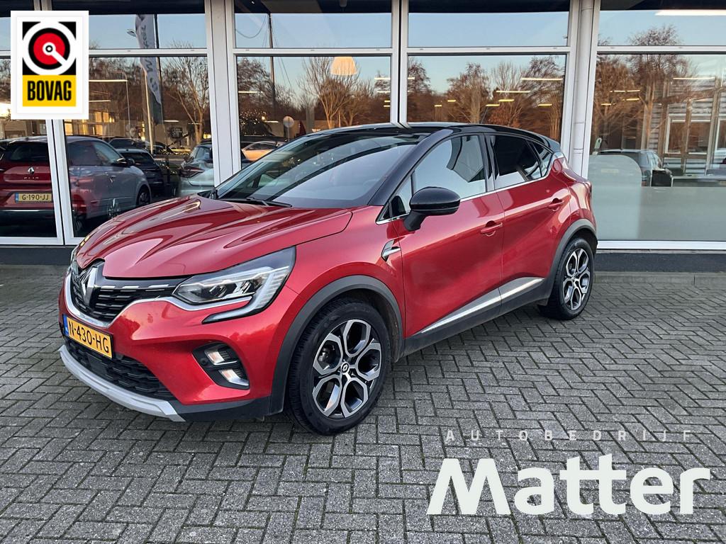 Renault Captur 1.3 TCe 140 Intens Trekhaak | Camera, Auto's, 12 maanden, Stof, Gebruikt, 4 cilinders