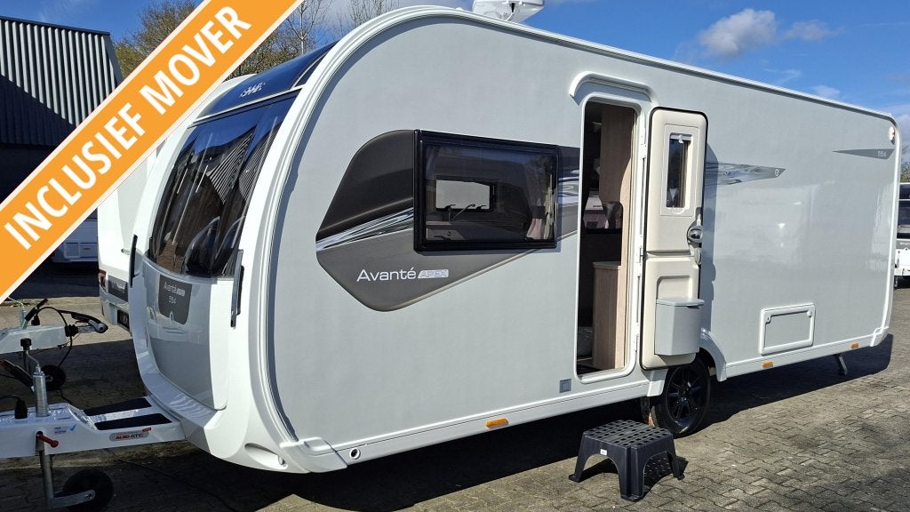 Elddis Avante Apex 554 Nieuw 2026, incl. Mover !, Standaardzit, Elddis, Bedrijf, Schokbreker