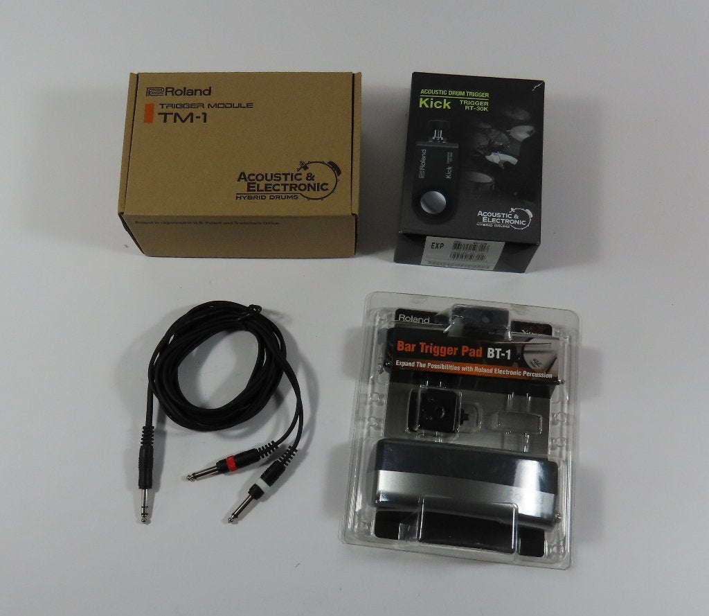 Roland TM-1 Module RT-30K  Kick BT-1 Bar Pad Trigger, Muziek en Instrumenten, Ophalen of Verzenden, Zo goed als nieuw, Overige typen