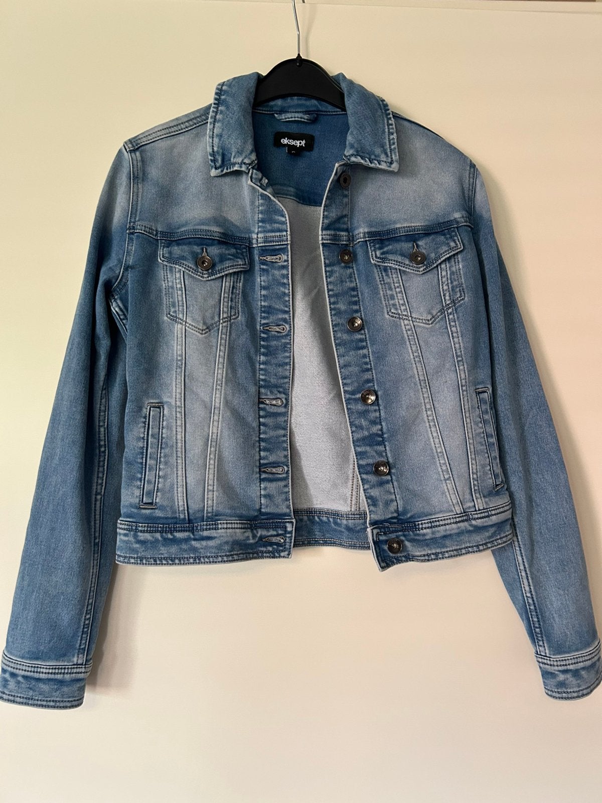Spijkerjasje shoeby maat s, Ophalen, Zo goed als nieuw, Blauw