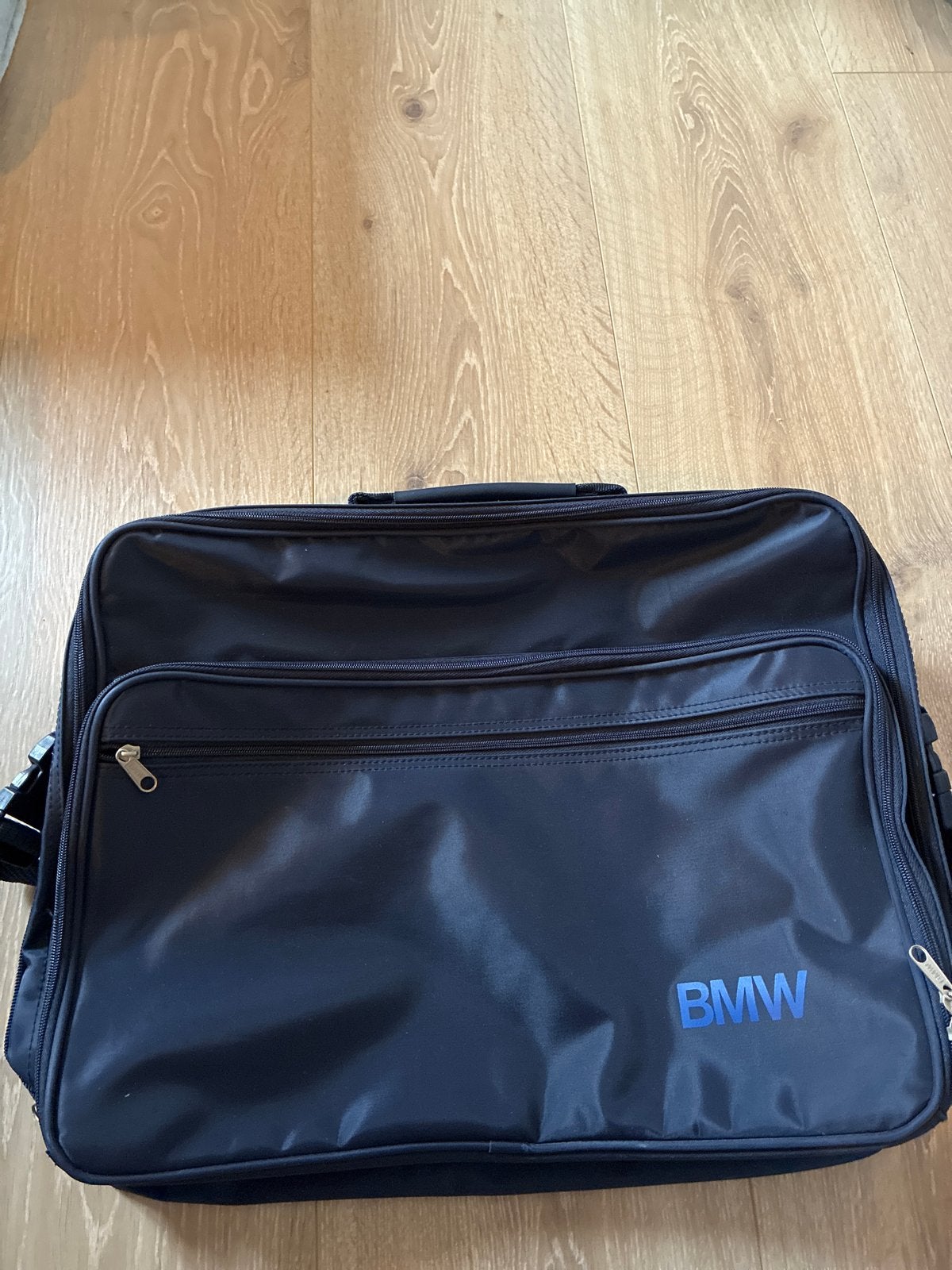 BMW Reistas/Laptoptas - Zwart (48x35x16 cm), Sieraden, Tassen en Uiterlijk, 40 tot 60 cm, 30 cm of meer, Blauw, Minder dan 35 cm