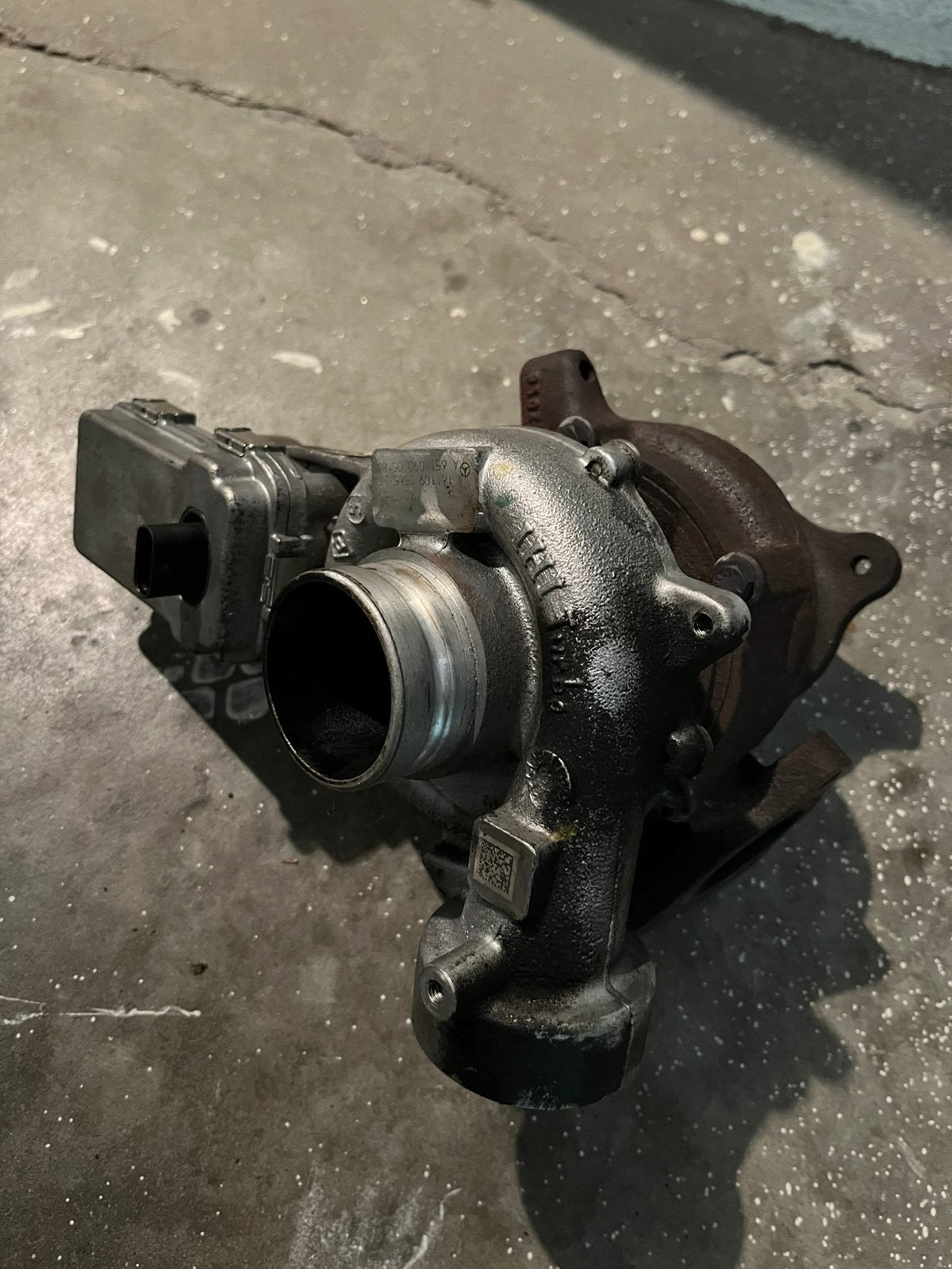 Mercedes Turbo A6510900586 + Actuator A2C53410124 | OM651, Ophalen of Verzenden, Gebruikt, Mercedes-Benz